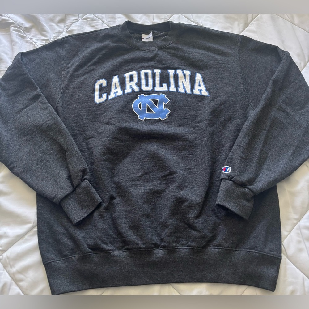 Champion North Carolina Tar Heels College Crewneck Size L